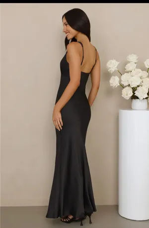 Hello Molly Maxi Dress Black thumbnail 2