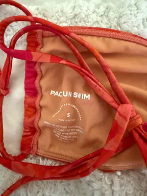 PacSun Bikini Set Floral Red thumbnail 3
