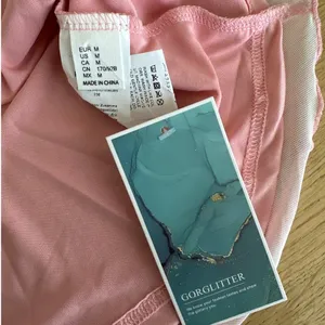 Gorglitter - Ruched Topm Sleeveless Bodycon Midi Dress in Pink & White thumbnail 3