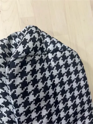 Igloo Houndstooth Insulated Soft Cooler Lunch Tote Bag Canvas Reusable Black thumbnail 9