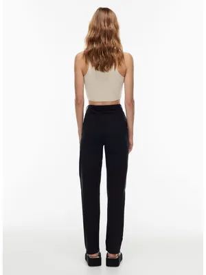 Aritzia Wilfred Free The Melina Pant Black High Rise Slim Straight Size 4 thumbnail 3