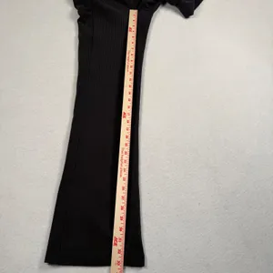 Lululemon Ribbed Softstreme Flared Pant Womens‎ 6 Black High Rise LW5GVKS thumbnail 5