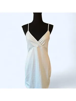 Haley & June baby blue mini coquette fairy cottagecore summer dress Size Large thumbnail 2
