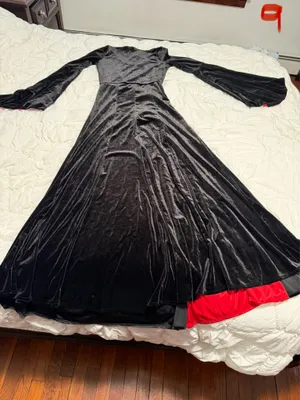 Spirit Halloween Womens Wednesday Morticia Addams costume S 4-6 thumbnail 4