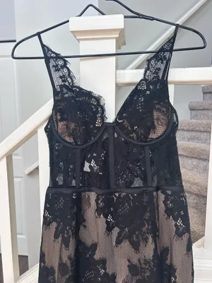 Misha Collection MISA Los Angeles Lace Dress thumbnail 1