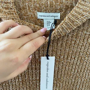 cupcakes & cashmere - NWT! 100% Cotton Scoop Turtleneck Sweater - Size M thumbnail 5