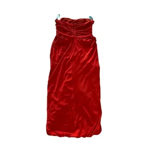 NWT MARCIANO SLEEVELESS MINI DRESS RED Size 2 thumbnail 2