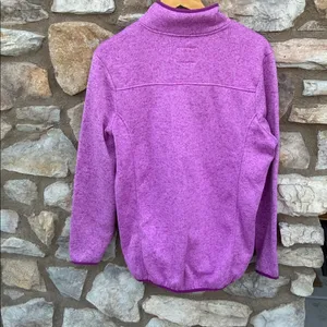 Simply Southern Magenta Fleece Pullover size XL thumbnail 3