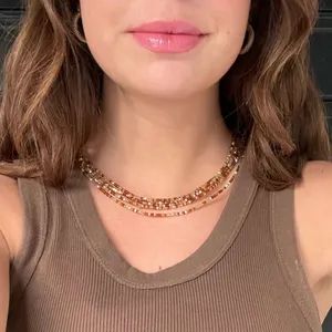 Free People Beautiful beaded necklace thumbnail 1