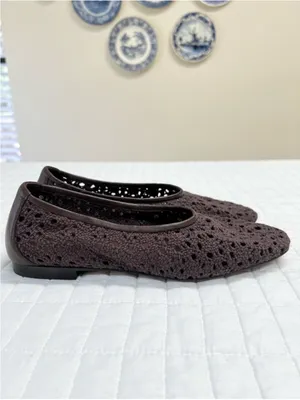 Madewell The Mylie Ballet Flat in Espresso Bean Brown Size 8 NWOB thumbnail 4