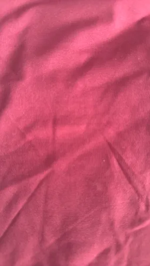 Burgundy woman’s leotard. Built in shelf bra. Size XS thumbnail 2