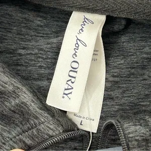 NCAA Air Force Academy Falcons AF Dark Gray Ouray Full Zip Sweatshirt Women’s L thumbnail 4