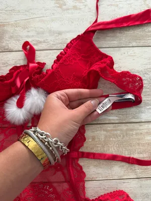 Victoria’s Secret Red Lingerie thumbnail 4