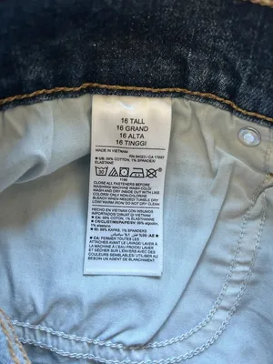 Old Navy Women's Mid Rise Boyfriend Dark Wash Jeans Size 16 Tall NWT thumbnail 10