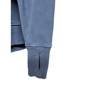Lululemon Scuba Pullover Hoodie Sweatshirt Washed Blue Charcoal Women’s‎ Size 4 thumbnail 6