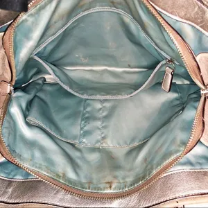 COACH Chelsea Metallic Sparkle Hobo Purse thumbnail 8