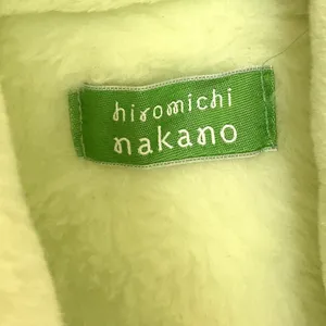 Hiromichi Nakano Vest Womens Unisex Lg Neon Lime Green Cozy Quirky Eclectic Rave thumbnail 4