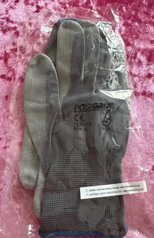New Rosigrip Work Garden Gloves Size XL Gray thumbnail 1