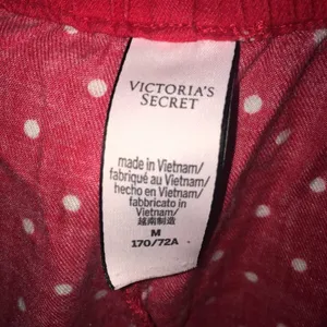 Victoria’s Secret polka dot flannel joggers thumbnail 2