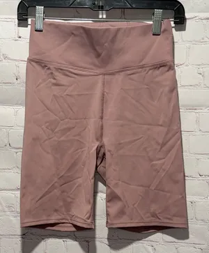 Madewell Women's Light Pink Athletic Biker Shorts‎ Woman’s Size Small thumbnail 1