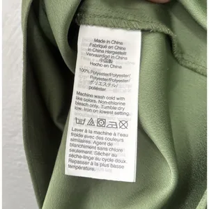 J Crew Ruffled Sleeveless Top Size 6 Green Office Siren Romantic Career Blouse thumbnail 5