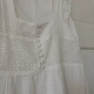 Sézane Naide Mini Dress White Lace Ecru FR 38 US Size 6‎ Bridal Paris Sold Out thumbnail 15