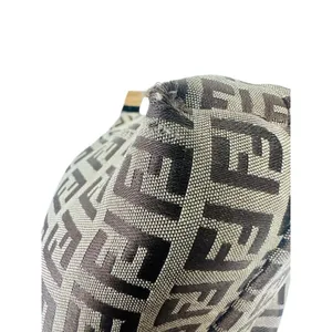 FENDI Zucca Tote‎ Bag Brown Beige Canvas Leather Read Pre-owned thumbnail 13
