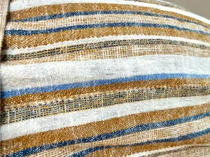 Anthropologie Drew Linen Raw Hem Striped Dress size S thumbnail 5