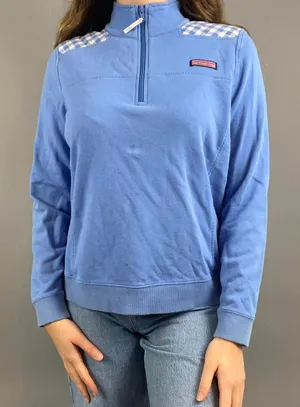 Vineyard Vines Quarter Zip Classic Design thumbnail 1