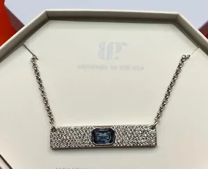 Bomb Party Necklace NK86296 “She Pairs With Everything” LC Spinel on Rhodium NWT thumbnail 2