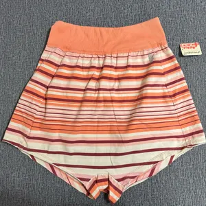 Free People Movement Hot Shot Stripe Print Shorts thumbnail 1