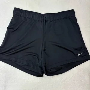 Nike Black Athletic Shorts‎ with Elastic Waistband size M thumbnail 3
