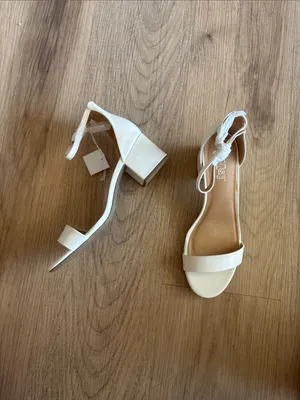 Brash Women's White Ankle-Strap Dress Flats size 7.5 w new thumbnail 6