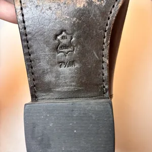Tory Burch Brown Leather Chelsea Ankle Boots Buckle‎ Detail Women's 7.5 thumbnail 8