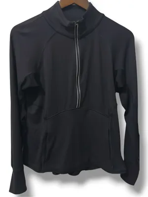 90 Degrees by Reflex | EUC Black Half-Zip Active Pullover (size M) thumbnail 1