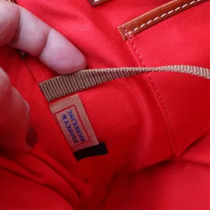Dooney & Bourke Satchel Womens Medium Zip Zip Pebbled Leather Orange Excellent thumbnail 8