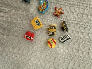 Crocs Assorted Mixed Cartoon and Character Croc Charms Shoe Charms Lot of 11 thumbnail 7