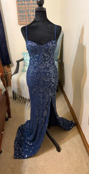 Sequin Windsor Dress thumbnail 1