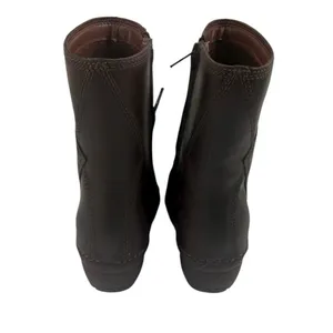 *Merrell Emma Boots Womens 6 Brown Brunette Leather Comfort Mid Calf Zip Winter thumbnail 6