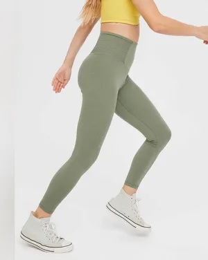 OFFLINE By Aerie Real Me Smocked Legging thumbnail 1