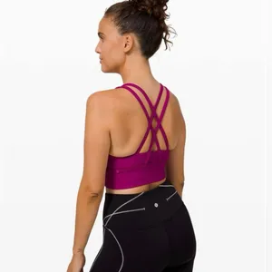 NWOT - Lululemon Energy Bra Long Line Ribbed *Medium Support, B–D Cup - Size 4 thumbnail 2
