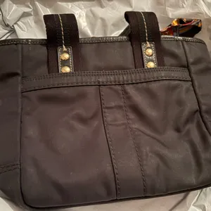Coach‎ Hampton small nylon tote Black thumbnail 1
