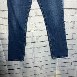 Lauren Ralph Lauren Straight Jeans 10 Stretch Mid‑Rise Ankle Streetwear Denim thumbnail 4