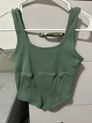 PINK Corset Tank Top thumbnail 1