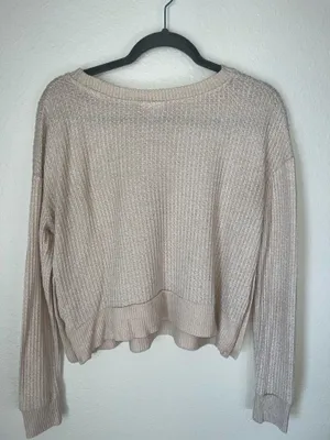 SO Waffle Knit Sweater thumbnail 2