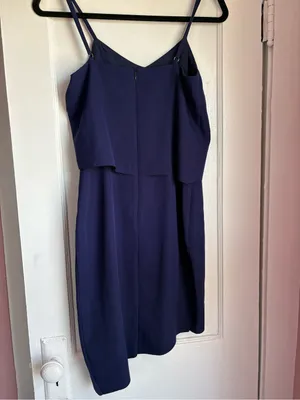 Elliatt x Revolve The Shot Navy Cutout Tulip Mini Dress XS Cocktail Party thumbnail 5