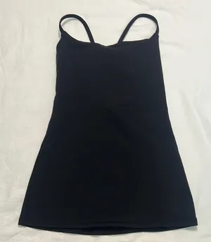 Lululemon Dancing Warrior Tank Top Black Size 2 thumbnail 1