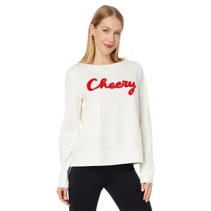 NWOT Lilly‎ Pulitzer Rami Ruby Red Cheery Sweatshirt Beach Preppy Women's Small thumbnail 8