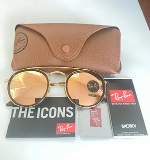Rayban Sunglasses Round Double Bridge Gold Size 51mm thumbnail 3
