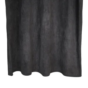 HYFVE Women's L Brown Faux Suede Mini Shift Dress thumbnail 6